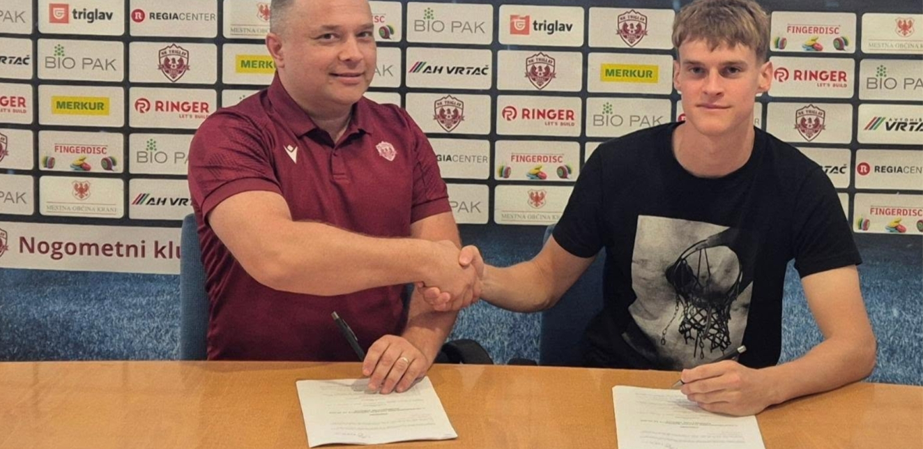 Kapetan mladinske selekcije NK Triglav ostaja orel do leta 2028 